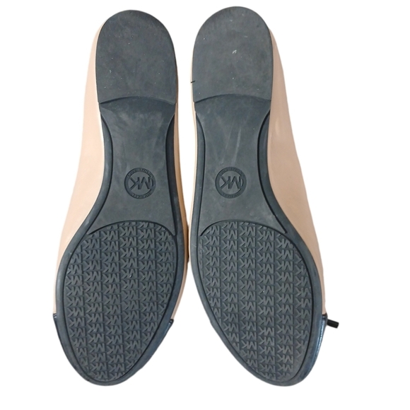 Michael Kors Melody Leather Bow Detail Ballet Flats - Picture 8 of 10